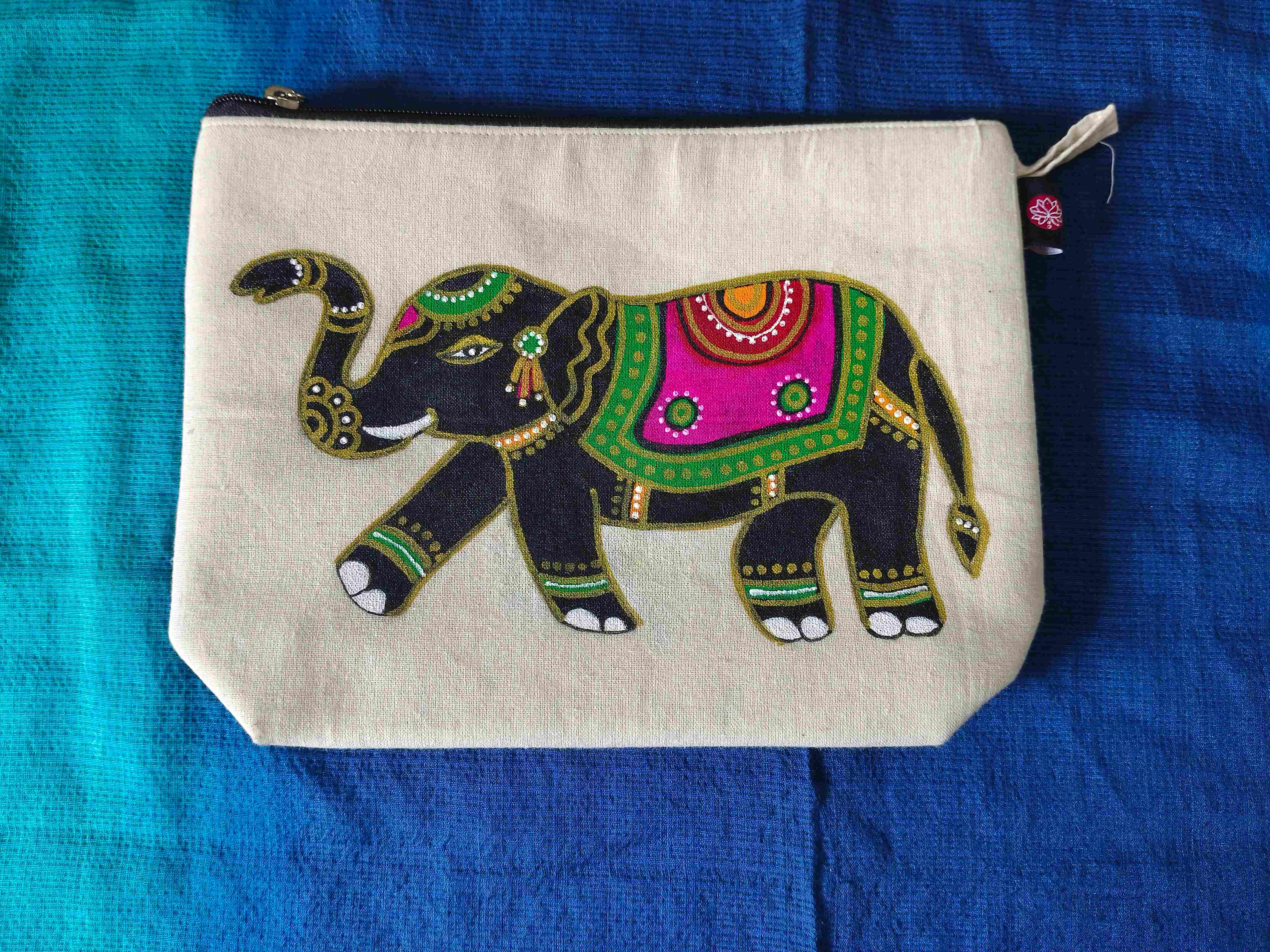 Handpainted Pouch